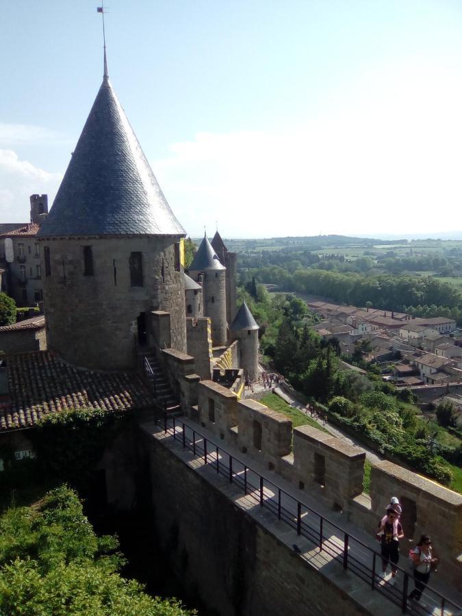 Appartement Drissia&Othman Côté Cité à Carcassonne Extérieur photo
